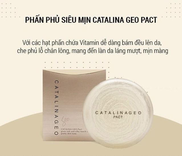 Phấn phủ Catalina Geo Pact 22g