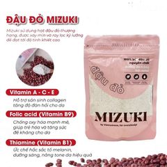 Bột đậu đỏ Mizuki sáng da 100g