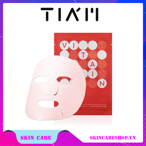 Mặt nạ làm sáng , xóa mờ thâm Tiam My Signature Vita Red Mask 23ml