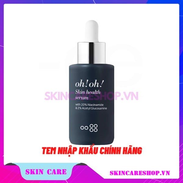 Tinh Chất oh!oh! Skin Health Serum (with 20% Niacinamide & 2% Acetyl Glucosamine)