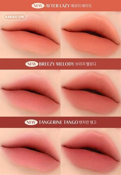 Son Thỏi 3CE Blur Matte Lipstick New