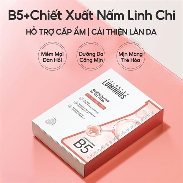 Mặt Nạ Colorkey Luminous B5 Facial Mask 25ml