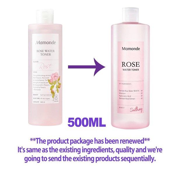 Nước Hoa Hồng Mamonde Rose Water Toner