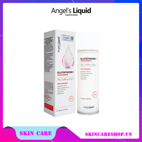 Nước Thần Angel’s Liquid Glutathione + Niacinamide 700V Essence Dưỡng Sáng, Se Lỗ Chân Lông 150ml