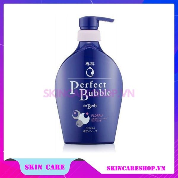 Sữa Tắm Senka Perfect Bubble for Body Floral+ 500ml