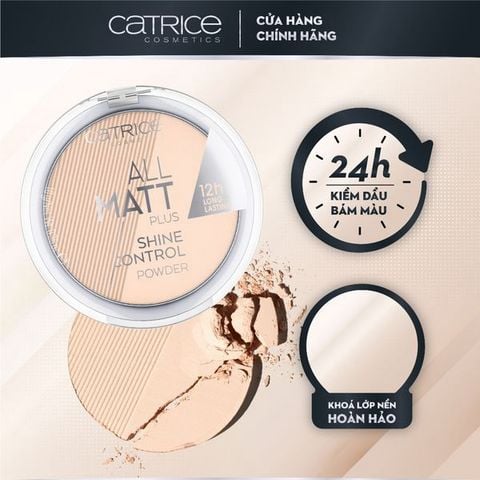 Phấn phủ Catrice All Matt Shine Control Powder 10g