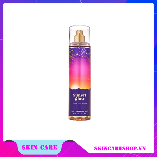 Xịt Thơm Toàn Thân Bath & Body Works Sunset Glow 236 ml