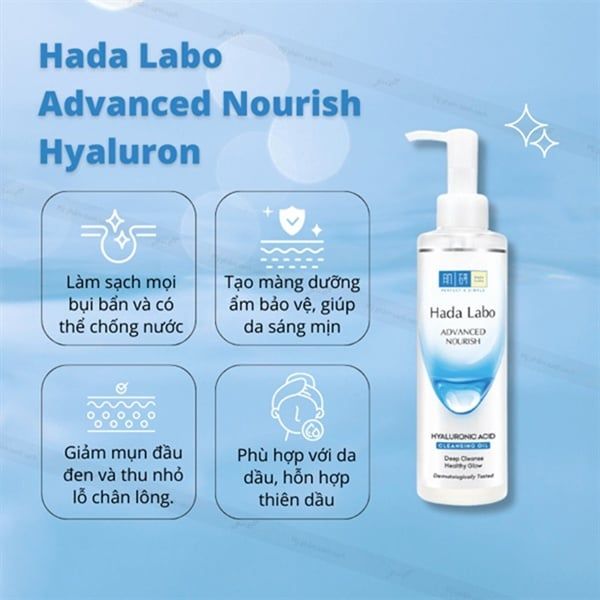 Dầu Tẩy Trang Hada labo Advanced Nourish Cleansing Oil 200ml