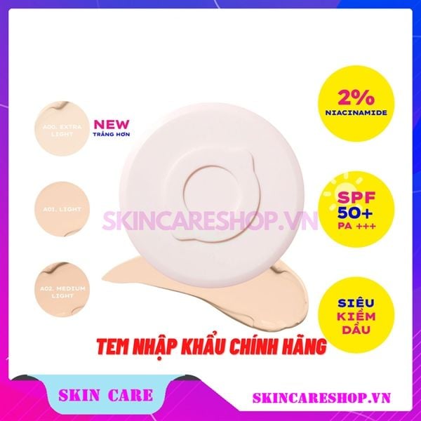 Phấn Nước Lemonade Supermatte Cushion Siêu Kiềm Dầu 15g