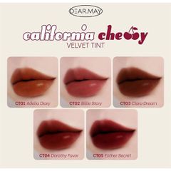 Son Kem Lì Dearmay California Cherry Velvet Tint 4.4g