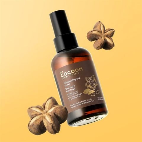 Nước Dưỡng Tóc Cocoon Sa-Chi Inca Inchi Hair Tonic 140ml