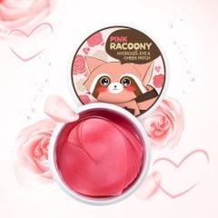 Mặt Nạ Dưỡng Mắt Dưỡng Ẩm Làm Sáng Secret Key Pink Racoony Hydrogel Eye & Cheek Patch