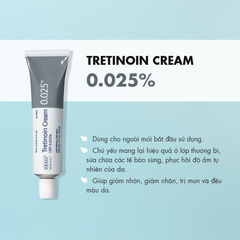 Kem Trị Mụn Và Chống Lão Hóa Obagi Tretinoin Cream USP 0.025% 20g