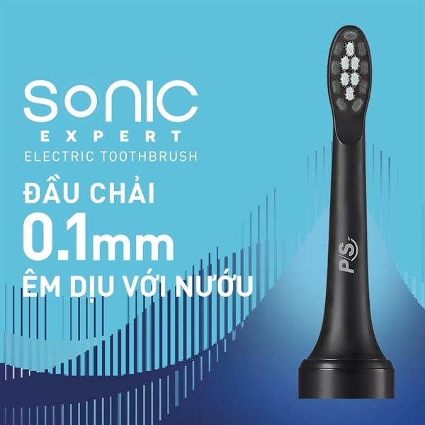 Bàn Chải Điện Sạch Mảng Bám Gấp 8 Lần P/S Sonic Expert