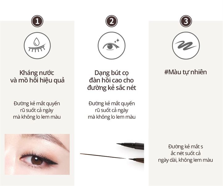 Bút Kẻ Mắt Nước Lâu Trôi Innisfree Powerproof Brush Liner 0.6g