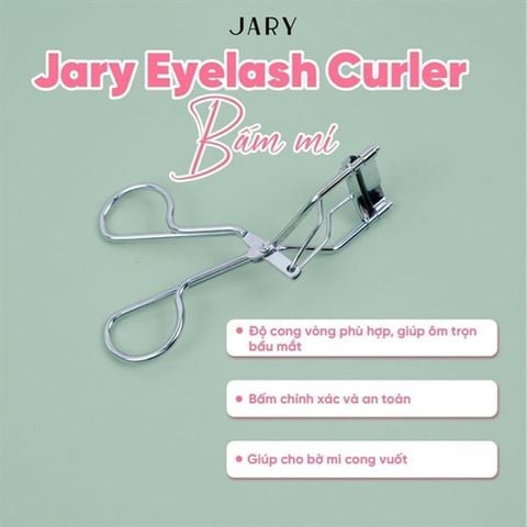 Kẹp Bấm Mi Jary Eyelash Curler - Silver