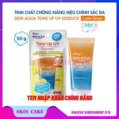 Kem Chống Nắng Sunplay Skin Aqua Hiệu Chỉnh Sắc Da Tone Up UV Latte Beige SPF50+ PA++++ 50g
