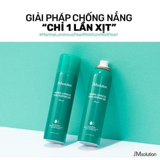 Xịt Chống Nắng JMSolution Marine Luminous Pearl Sun Spray SPF 50+/PA +++