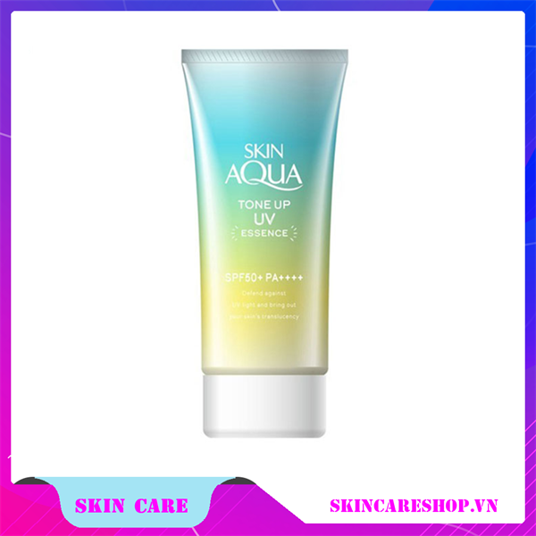 Kem Chống Nắng Skin Aqua Tone Up UV Essence Mint Green 80g