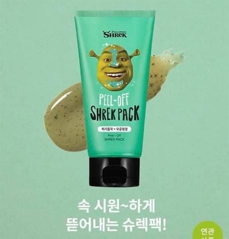 Mặt Nạ lột OliveYoung DreamWorks Peel-Off Shrek Pack 150g