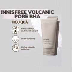Sữa Rửa Mặt Innisfree Volcanic Pore BHA Cleansing Foam 150ml