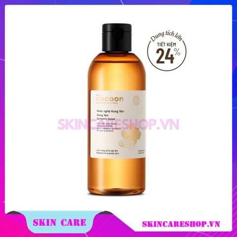 Nước Hoa Hồng Cocoon Hung Yen Turmeric Toner 310ml