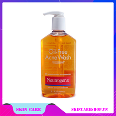 Sữa Rửa Mặt Cho Da Mụn Neutrogena Oil-Free Acne Wash