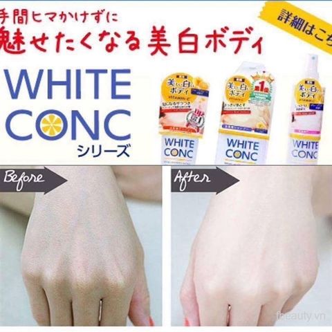 Sữa Tắm White Conc Trắng Da 360ml