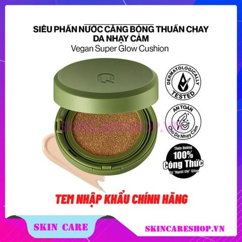 Siêu Phấn Nước Glamrr Q Vegan Super Glow Cushion SPF50+ PA++++ 15g