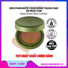 Siêu Phấn Nước Glamrr Q Vegan Super Glow Cushion SPF50+ PA++++ 15g