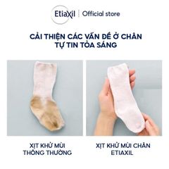Xịt Khử Mùi EtiaXil Ngăn Mồ Hôi & Giảm Mùi Hôi Chân 100ml