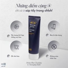Sáp Tẩy Trang Oh!Oh! Divine Blue Cleansing & Massaging