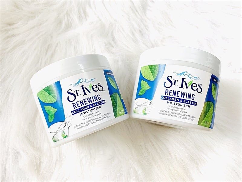 Kem Dưỡng Ẩm St.Ives Renewing Collagen & Elastin Moisturizer 283g