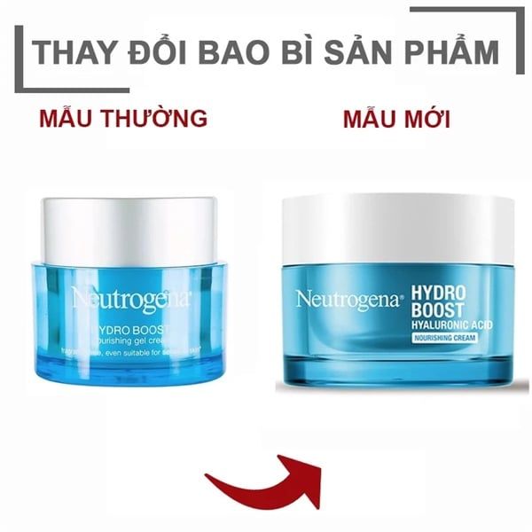 Kem Dưỡng Ẩm Neutrogena Hydro Boost Hyaluronic Acid Nourishing Cream 50g