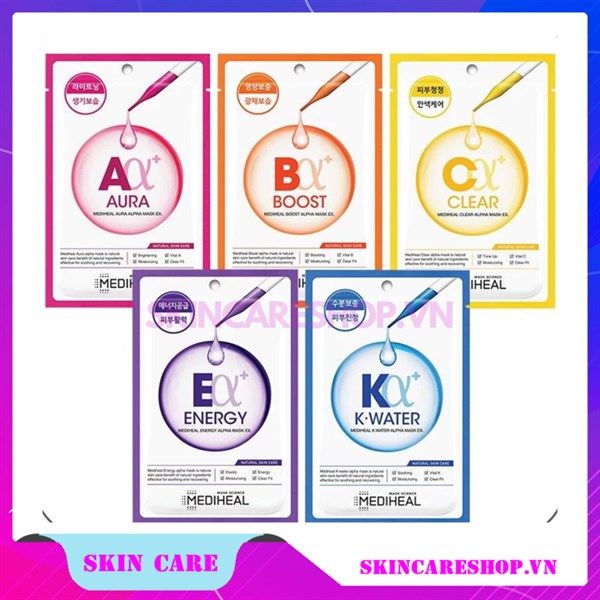 Mặt nạ Mediheal Alpha Clear Alpha Mask EX 23ml