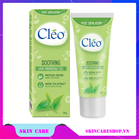 Gel làm dịu da sau tẩy lông Cleo - Giúp chậm mọc lông 50g