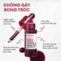 Tinh Chất Tái Tạo Phục Hồi Da Sinh Học So'Natural Red Peel Tingle Serum