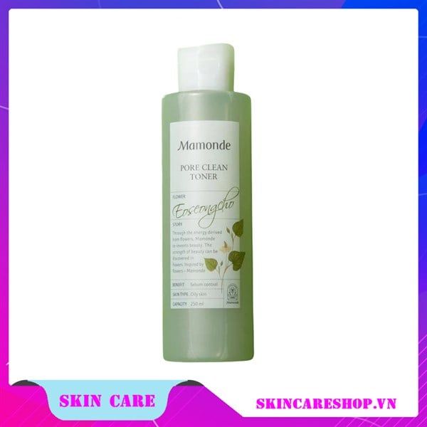 Nước hoa hồng Mamonde Pore Clean Toner Eoseongcho