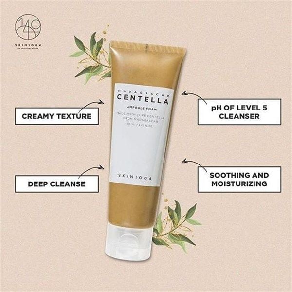 Sữa Rửa Mặt Skin1004 Madagascar Centella Ampoule Foam 125ml