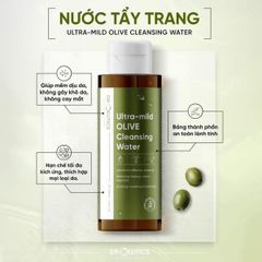 Tẩy Trang Drceutics Ultra Mild Olive Cleansing Water 500ml