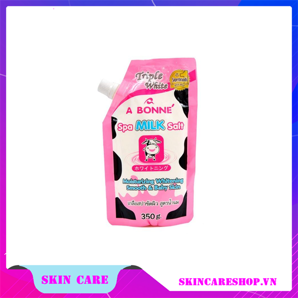 Muối Tắm Sữa Tẩy Da Chết A Bonné Spa Milk Salt 350gr