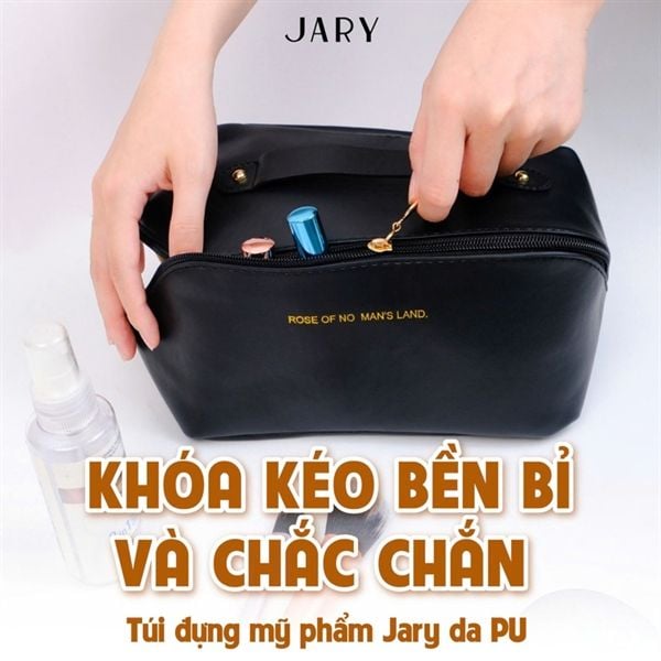 Túi Đựng Mỹ Phẩm Jary Da PU