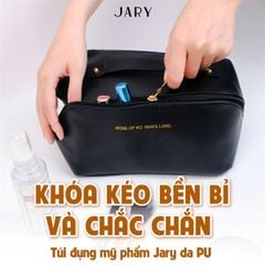 Túi Đựng Mỹ Phẩm Jary Da PU
