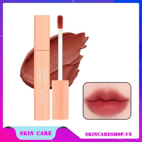 (Peach Fuzz Edition) Son Kem Lì Merzy Soft Touch Lip Tint