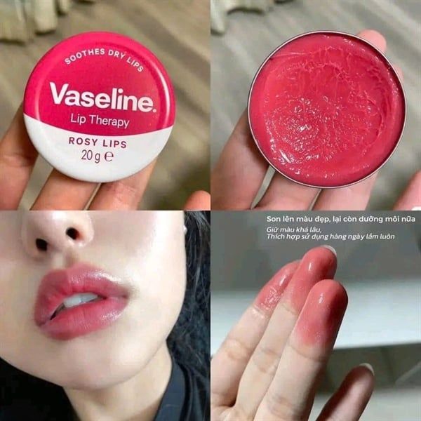 Son dưỡng môi Vaseline Lip Therapy Rosy Lips 20g