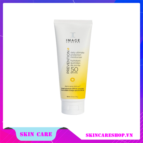 Kem Hỗ Trợ Chống Nắng Cho Da Hỗn Hợp Image Skincare Prevention Daily Ultimate Protection Moisturizer SPF 50 91g