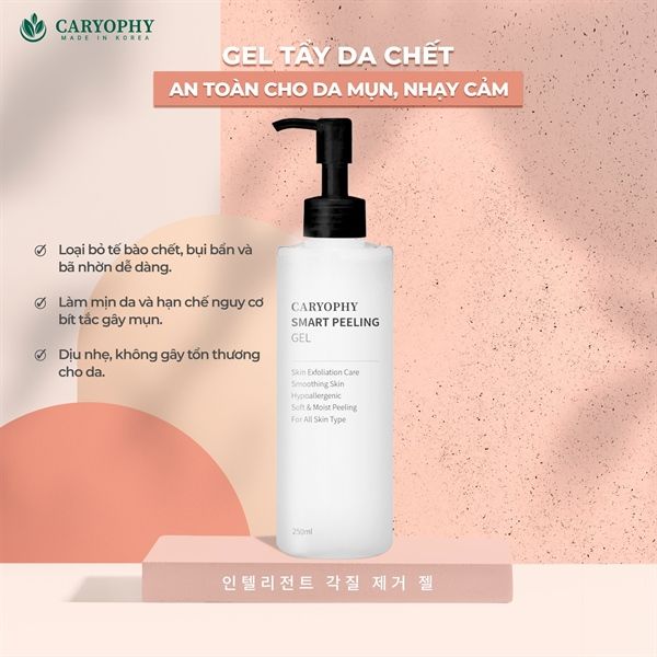 Tẩy Da Chết Caryophy Smart Peeling Gel 250ml