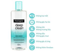 Nước Tẩy Trang Neutrogena Deep Clean Purifying Water Micellar 400ml