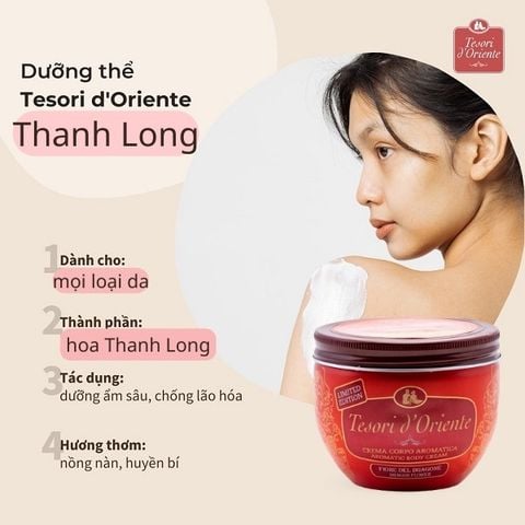 Kem Dưỡng Thể Tesori D'Oriente 300g
