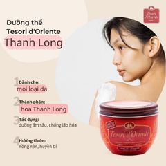 Kem Dưỡng Thể Tesori D'Oriente 300g